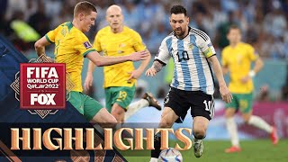 Argentina vs Australia Highlights  2022 FIFA World Cup  Round of 16 [upl. by Esinek]