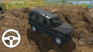 Scorpio simulator game ll best Indian Scorpio black 🖤🖤 subscribe [upl. by Cinimmod808]