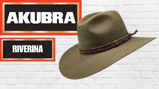 New Akubra Riverina  Khaki  Check out this great new colour Hat Review  Hats By The Hundred [upl. by Dolorita]