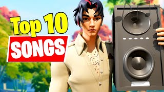 Top 10 BEST Songs To Use For Your Fortnite Montages Chapter 4 [upl. by Kelci408]