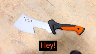 Honest Review Fiskars Clearing Tools Hatchet [upl. by Ardnua]