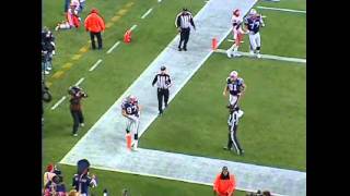 Rob Gronkowski Spikes A Ball Into Orbit [upl. by Dorcea]