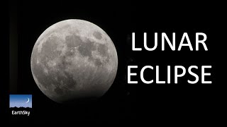 Partial Lunar Eclipse September 1718 2024 [upl. by Queen]