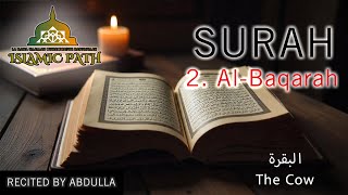 002 Surah Al Baqara البقرة with English SUB RecitedByAbdulla islamicpath [upl. by Poppy]