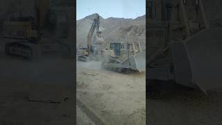 Neom trojena construction works constructionvehicle shortvideo [upl. by Nyladnarb889]