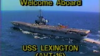 1987 USS Lexington AVT16 Command Presentation [upl. by Chui]