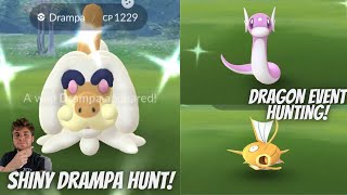 ✨Shiny Drampa Hunt Year Of The Dragon Event In Pokemon Go✨ [upl. by Denzil982]