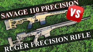 Savage 110 Precision Vs Ruger Precision Rifle 65 Creedmoor [upl. by Anihtyc871]