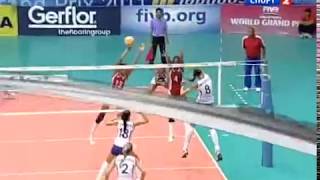 World Grand Prix 2011 Russia vs Cuba Set4 [upl. by Yentruok581]