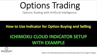 How to put Ichimoku Cloud Indicator in chart best indicator for options buying and Options Selling [upl. by Rasure]