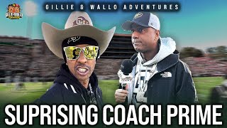 GILLIE amp WALLO SURPRISE COACH PRIME [upl. by Llyrpa490]