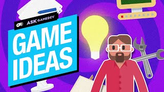 Game Ideas Explained  8 Ways to Generate Video Game Ideas 2021 [upl. by Anyd]