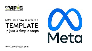 Lets Create a template on META  On Cloud API whatsappcloudapi [upl. by Darb]