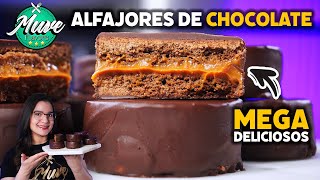 ALFAJORES DE CHOCOLATE MARPLATENSES  La Mejor Receta  Muve Flavors [upl. by Griselda]