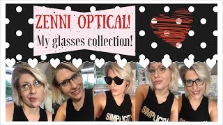 Zenni Optical Review and Haul My Glasses Collection [upl. by Aekal]