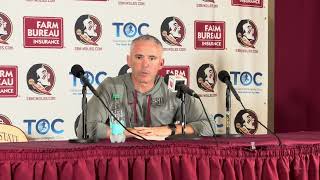 Postgame Presser Mike Norvell on FSU’s 03 start to the season [upl. by Picco]