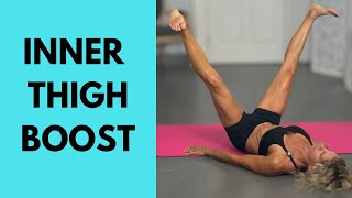 8 Minute Inner Thigh And Quad Workout At Home No Equipment Needed [upl. by Nueoras767]