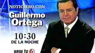 Noticieros Televisa año 1999 Guillermo Ortega Ruiz  Intro del breve informativo [upl. by Bendicty]