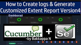 Cucumber Framework Selenium Tutorial07 How to Generate Extent Report 4 [upl. by Ladnek]