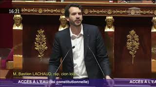 Discussion de la proposition de loi sur le droit à leau [upl. by Asinla]