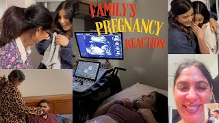 Family Reaction to our Pregnancy [upl. by Orlina]