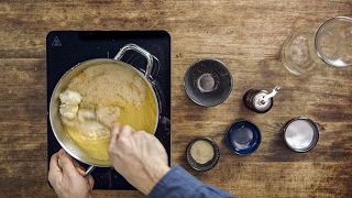 Howto préparer de la polenta au fromage  Pour une polenta bien crémeuse  FOOBY [upl. by Gnart]