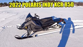 2022 Polaris Indy XCR 850  Top Speed [upl. by Zellner]