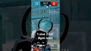 1 shot 2 kill BGMIShortsKing7 [upl. by Nyrok]