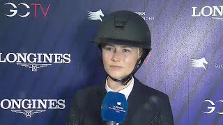 Nicola Pohl Winners Interview  5 145 Speed Class Stockholm 2024 [upl. by Mientao]