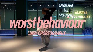 kwn  worst behaviour  HY dance studio  LINDY choreography [upl. by Uke]