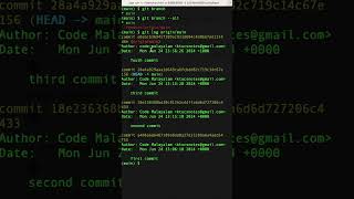 Git  pull  fetch  merge  Code Malayalam  git coding programming versioncontrol [upl. by Elleyoj48]