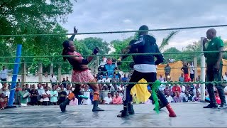 MBUJIMAYI CATCH  CIU CIU SIDA S’EST TRANSFORME EN STATUETTE SUR LE RING [upl. by Kciremed]