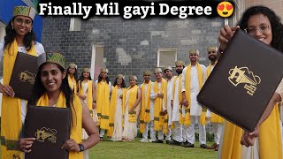 Finally degree mil gayi 😍😍  IIT Mandi 12th convocation [upl. by Occir]