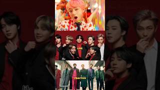 BTS  quotIDOLquot MV vs LIVE vs PRACTICE  bts idol shorts [upl. by Zahavi]