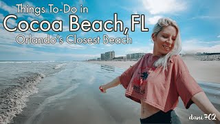 Cocoa Beach Florida  5 Things to do at Orlandos Closest Beach  Cocoa Beach Pier Lori Wilson Park [upl. by Katti]