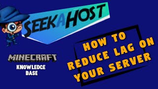 How to Reduce Lag on Your Minecraft Server SeekaHost Tutorials [upl. by Marie]