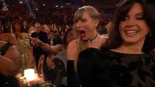 TAYLOR SWIFT Wins Best Pop Vocal Album For MIDNIGHTS  2024 GRAMMYs Acceptance Speech [upl. by Garda]