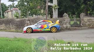 Rally Barbados 2024  Malvern [upl. by Balkin]