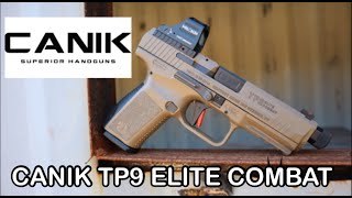 Canik TP9 Elite Combat Pistol Test amp Review  Salient Arms International [upl. by Brooks]