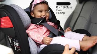 Chelino Pilot All Stages Isofix Car Seat [upl. by Siberson]