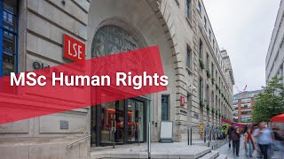 Studying MSc Human Rights at LSE [upl. by Notnirb490]