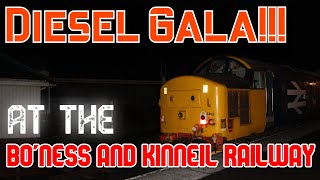 WInter Diesel Gala at the Boness and Kinneil Railway [upl. by Nwahs]