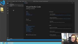 Create a project folder Visual Studio Code create a file and open the Terminal 25 [upl. by Joel772]