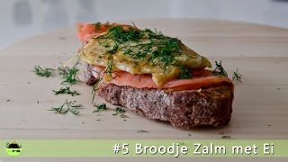 5 Broodje Zalm met Ei Foodbomb [upl. by Hsizan423]