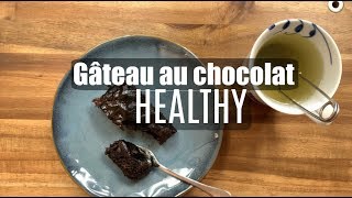 Gâteau au chocolat facile et sans farine  La recette ASMR [upl. by Nowahs806]