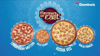 Introducing Domino’s new FlavorsOfEast range  Malai Chingri and Kosha Mangsho English [upl. by Eirised706]