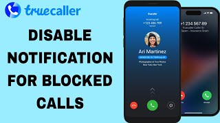 How To Disable Notification For Blocked Calls On Truecaller App [upl. by Katina549]