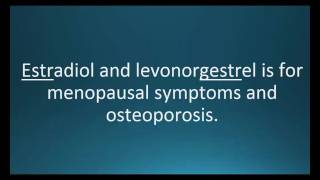 How to pronounce estradiol  levonorgestrel Climara Pro Memorizing Pharmacology Video Flashcard [upl. by Olatha]