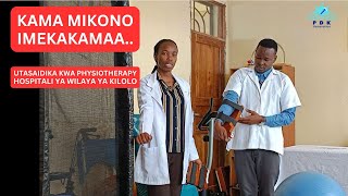 WAJAWAZITO NA WALIOPATA STROKE MAZOEZI TIBA YENU YAPO HOSPITALI YA WILAYA YA KILOLO physiotherapy [upl. by Adnawed]