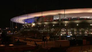 View of Stade de France ahead of FranceIsrael soccer match [upl. by Alaj]